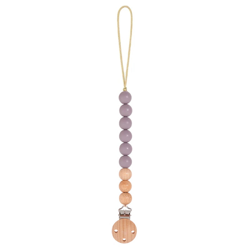 Клипс за Биберон от Дърво и Силикон