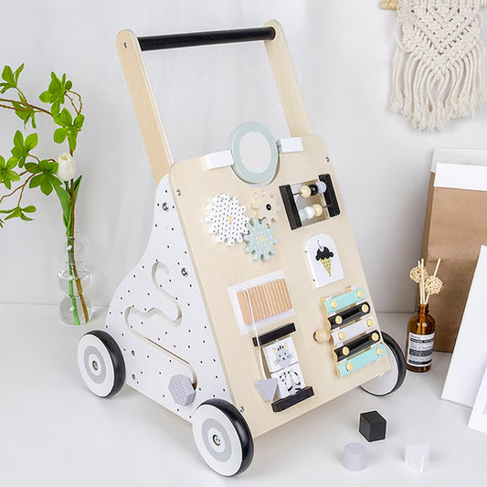 Дървена Проходилка в Стил Монтесори