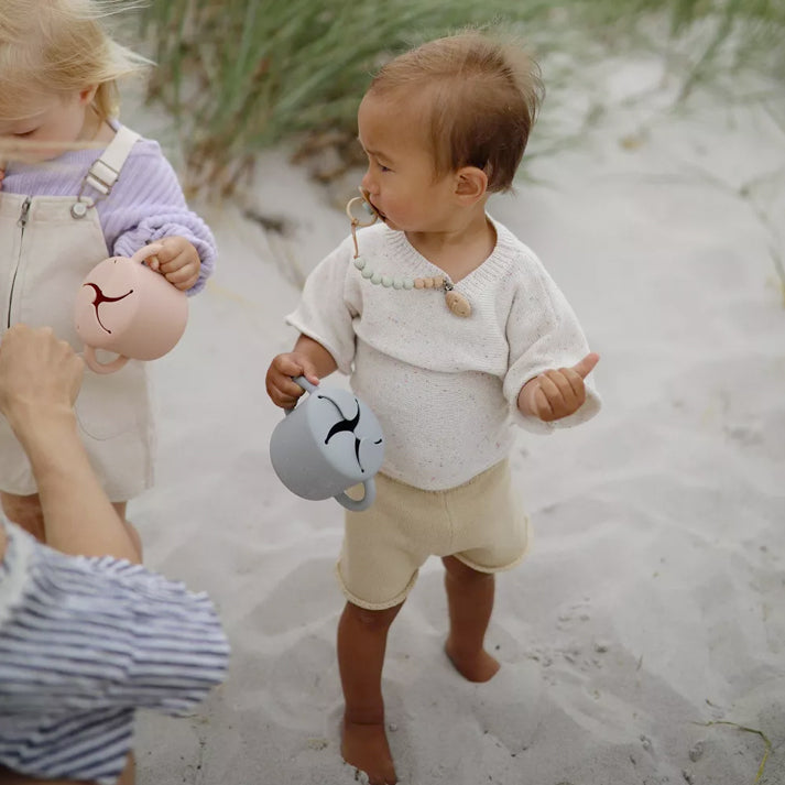 Клипс за Биберон от Дърво и Силикон