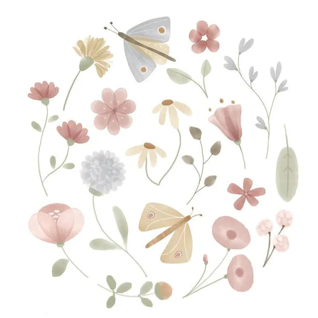 Flowers & Butterflies