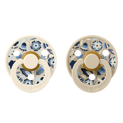 2 бр. Биберон BIBS x Liberty Colour (0-6 Месеца)