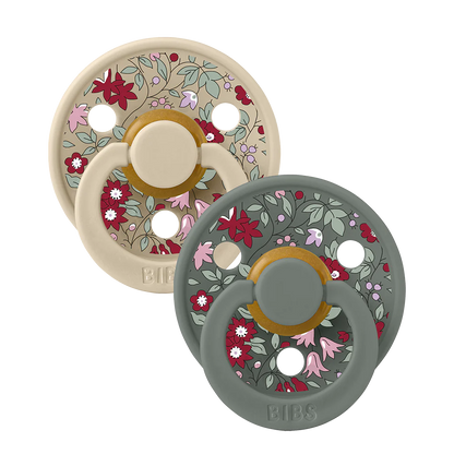 2 бр. Биберон BIBS x Liberty Colour (0-6 Месеца)