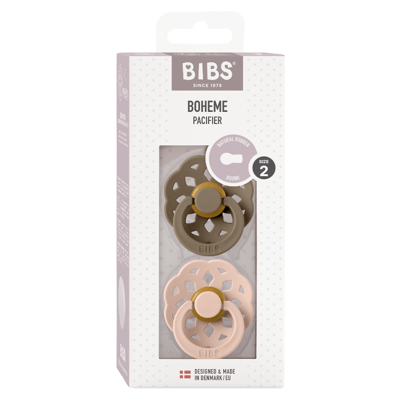 2 бр. Биберони BIBS Boheme, 6-18 месеца - Mini Me Shop