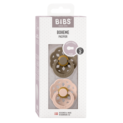 2 бр. Биберони BIBS Boheme, 6-18 месеца - Mini Me Shop