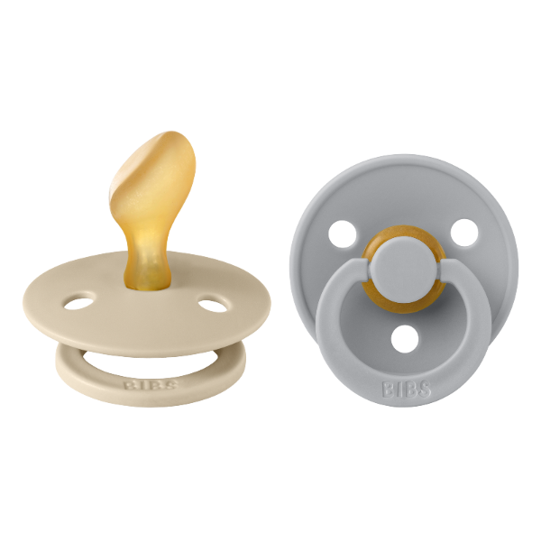 2 бр. Биберони BIBS Colour, Анатомични Зърно (6-18 месеца)