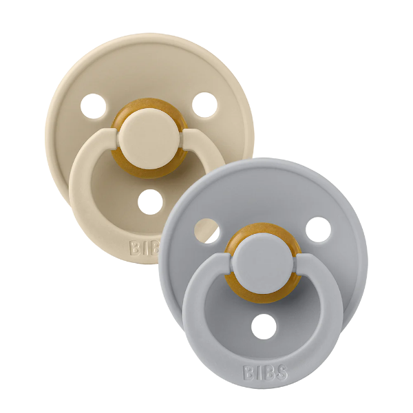 2 бр. Биберони BIBS Colour, Анатомични Зърно (6-18 месеца)