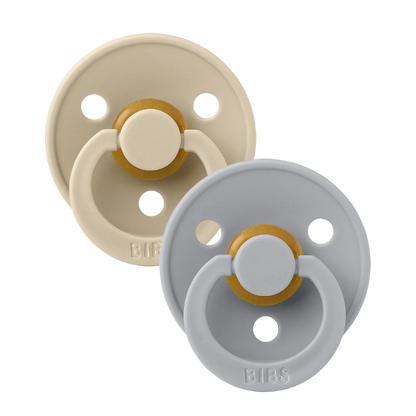 2 бр. Биберони BIBS Colour, Анатомични Зърно (6-18 месеца)