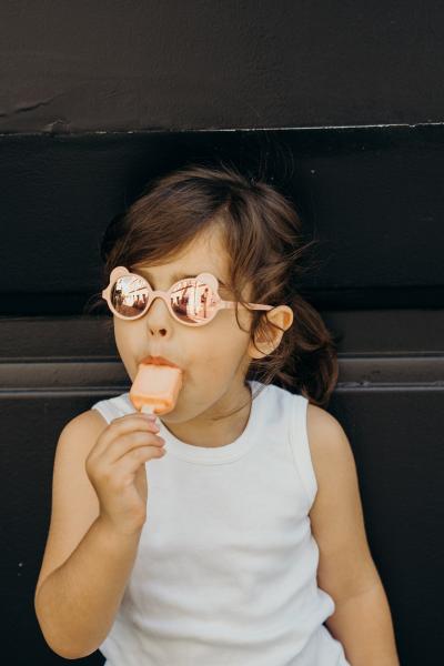 KiETLA: Слънчеви очила Ourson 1-2 години Peach