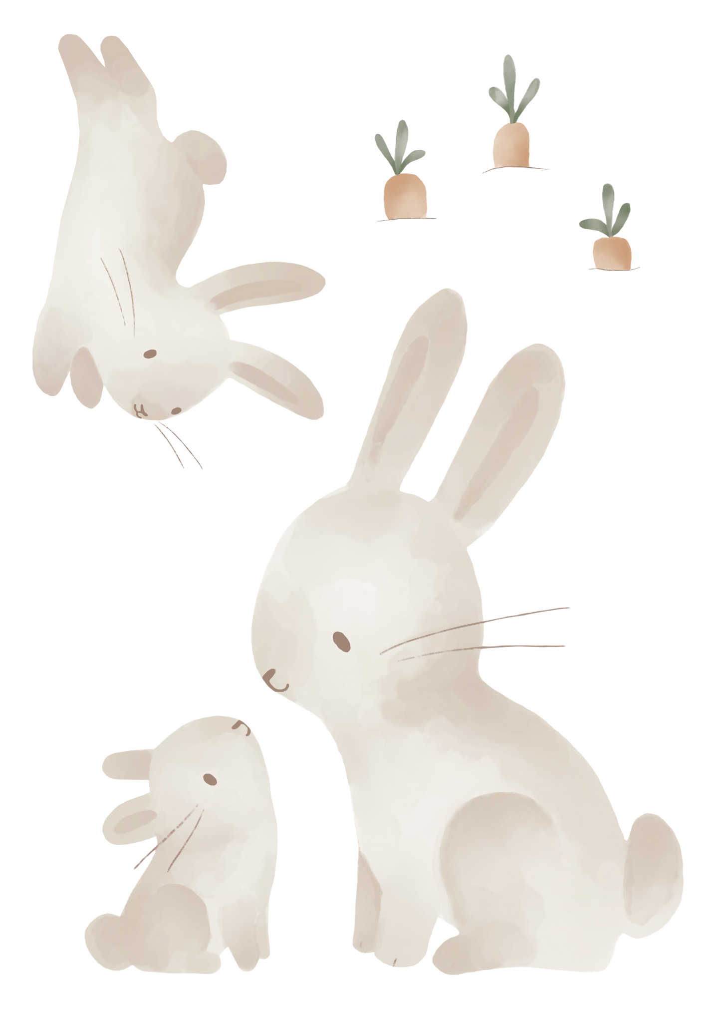 Стикери за Стена Baby Bunny