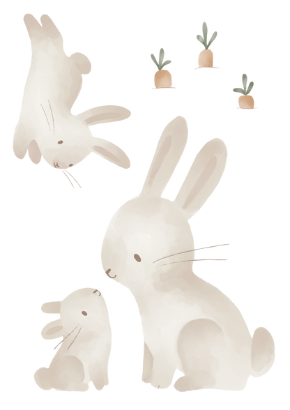 Стикери за Стена Baby Bunny