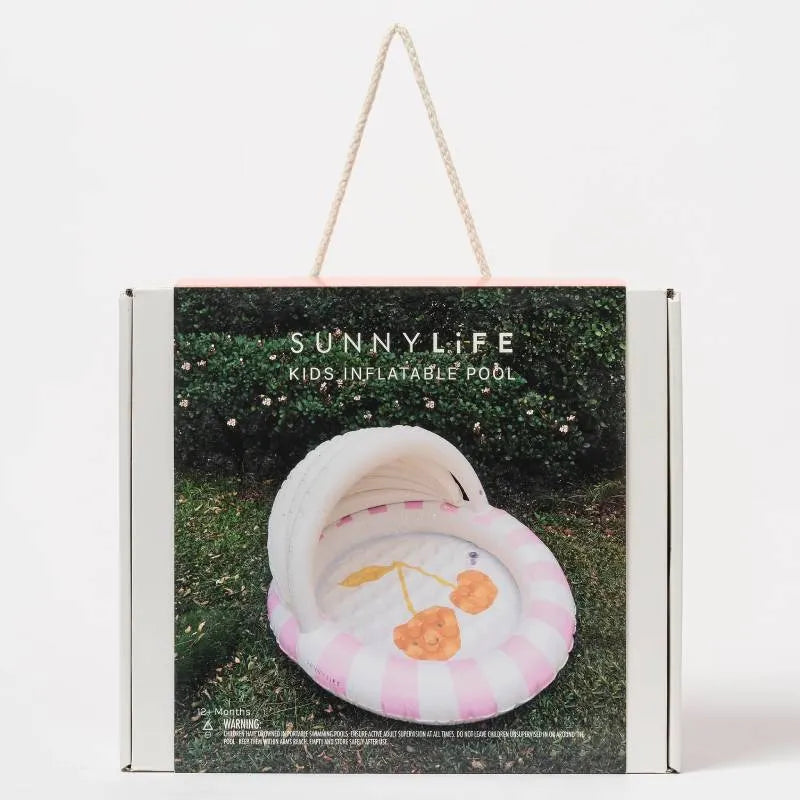Детски Надуваем Басейн SunnyLife Cotton Candy Cherry