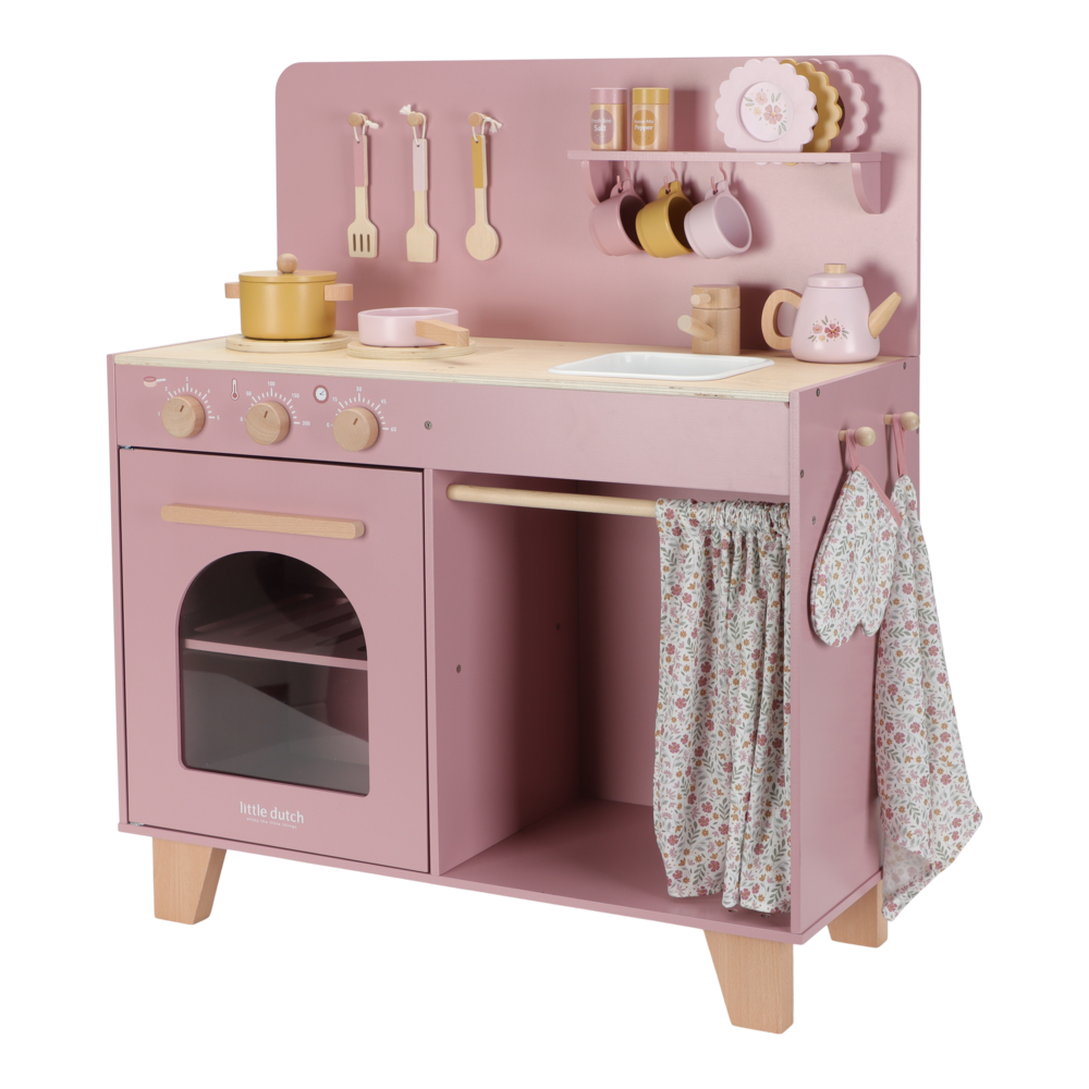 Детска Дървена Кухня Pink FSC