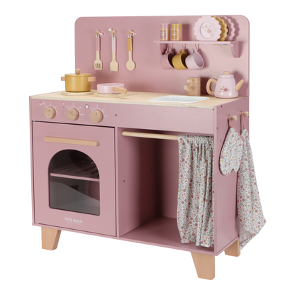 Детска Дървена Кухня Pink FSC