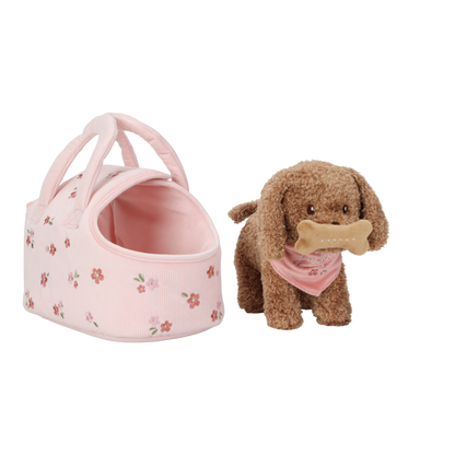 Плюшено куче Джаки в чантичка