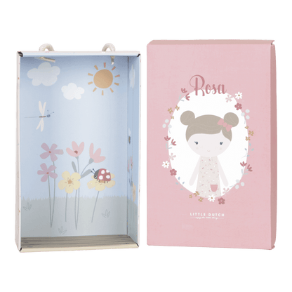 Кукла Rosa Little Pink Flowers в Кутия 35 cm