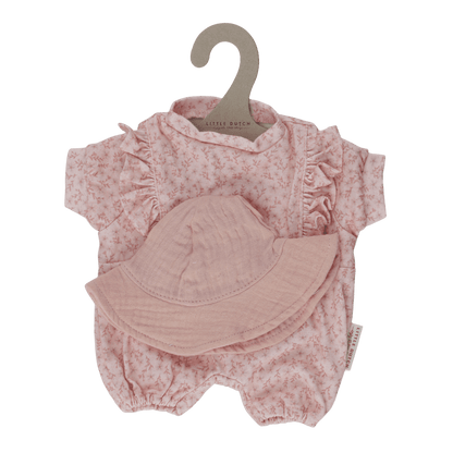 Комплект Дрешки за Кукла Бебе Pink Floral