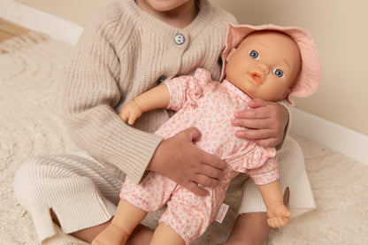 Комплект Дрешки за Кукла Бебе Pink Floral